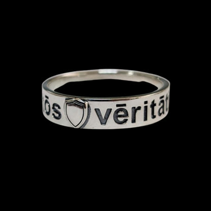 vkngjewelry Bagues Handcrafted The Ring of the Noble One – Guardian of Truth