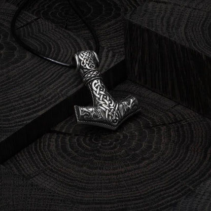 vkngjewelry Pendant Handcrafted Silver Thor Hammer Pendant