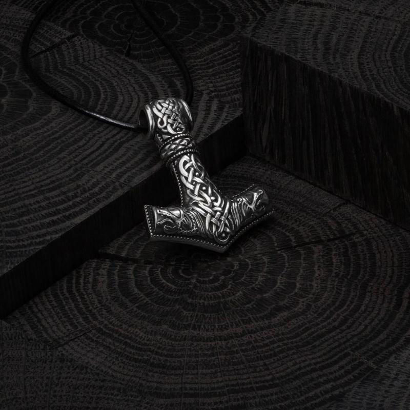 vkngjewelry Pendant Silver Thor Hammer Pendant