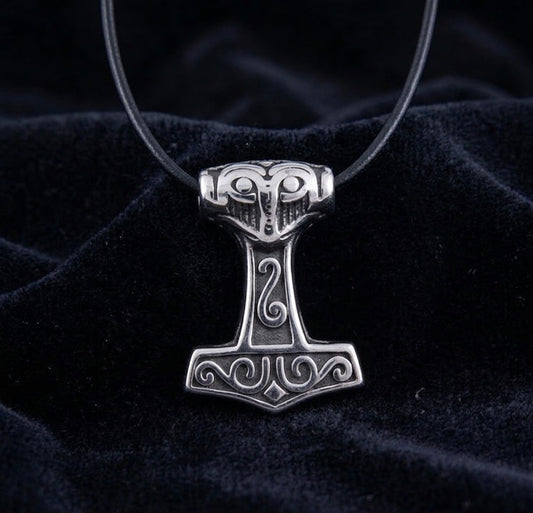 vkngjewelry Pendant Thor's Hammer 316L Little Pendant