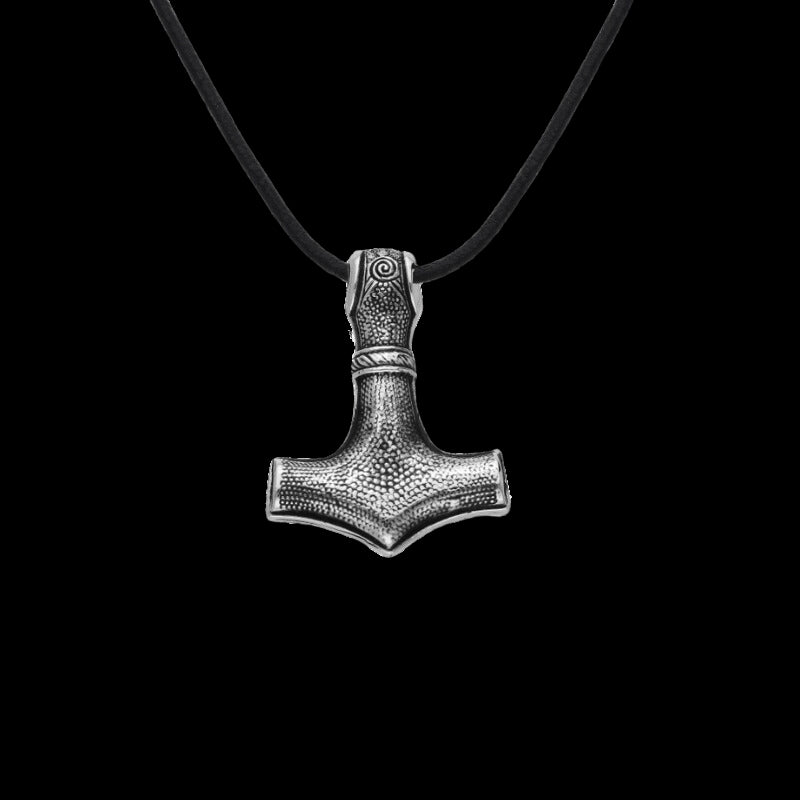 vkngjewelry Pendant Handcrafted Thor's Hammer Mjolnir from Mammen Village small Sterling Silver Pendant