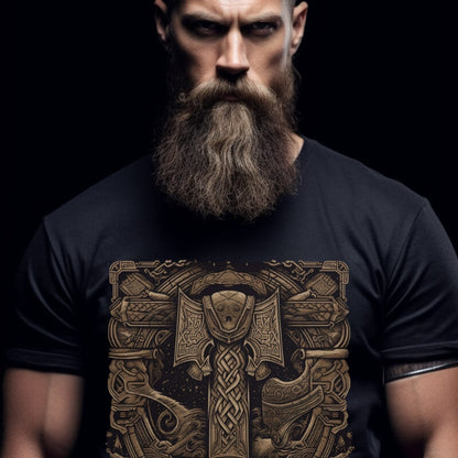 Printify T-Shirt Thor's Hammer V4 V.K.N.G™ T-Shirt