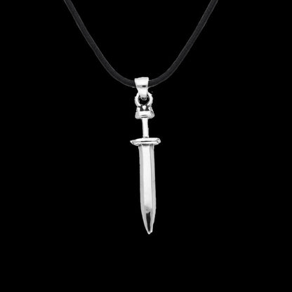 vkngjewelry Pendant Handcrafted Ulfberht Sword Pendant Sterling Silver