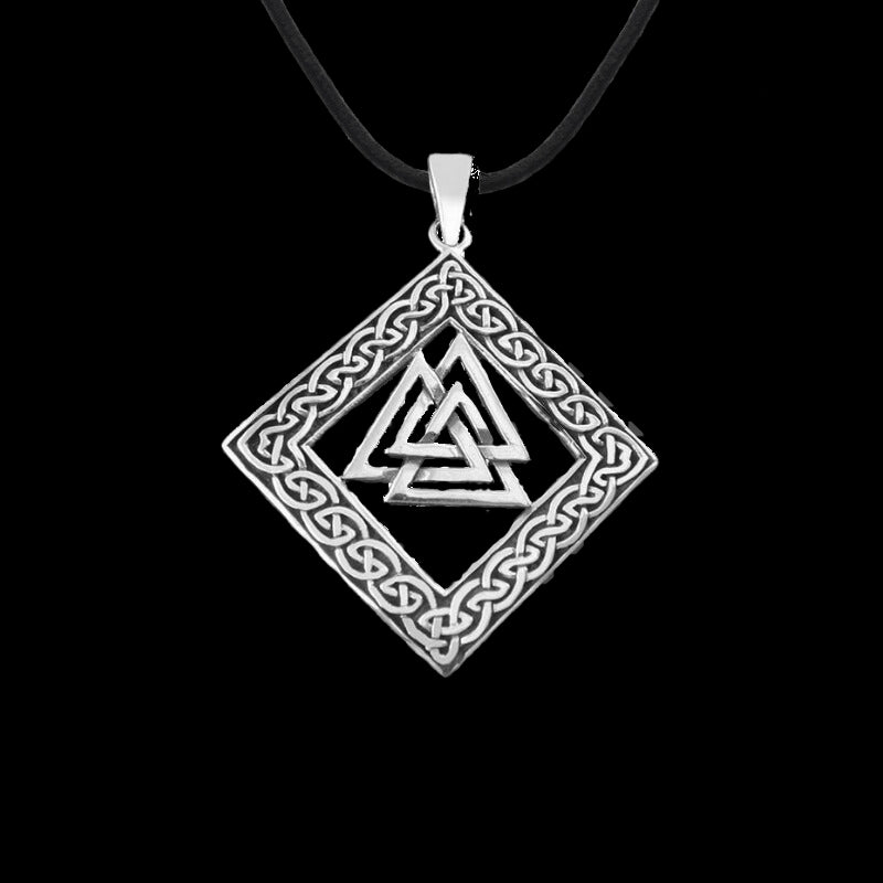 vkngjewelry Pendant Valknut Infinity Knots Sterling Silver