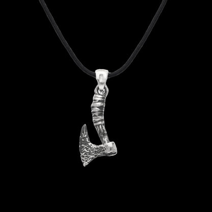 vkngjewelry Pendant Handcrafted Viking Axe Ornament Sterling Silver Pendant