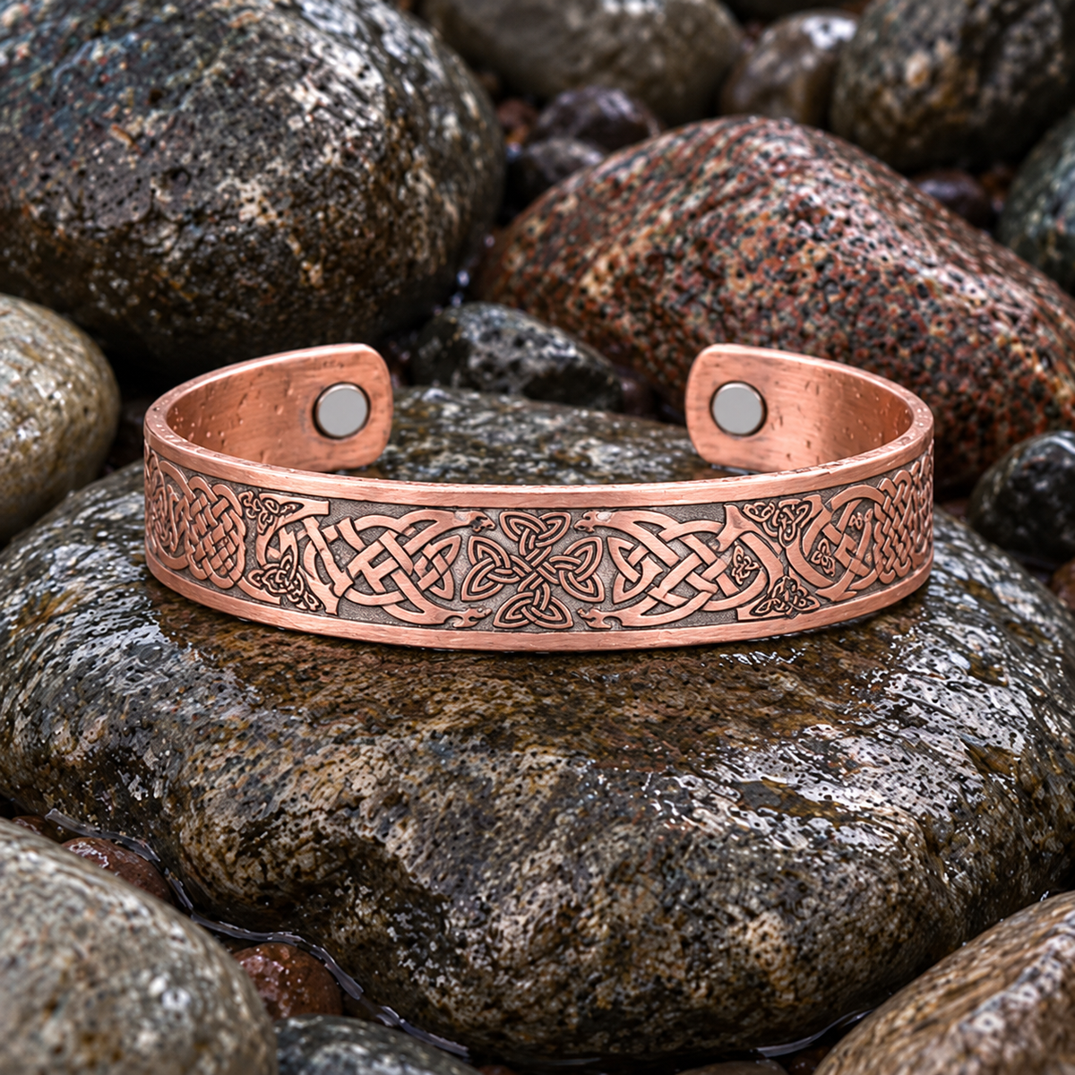 vkngjewelry Bracelet Viking Copper Magnet Bracelet Mixed Patterns