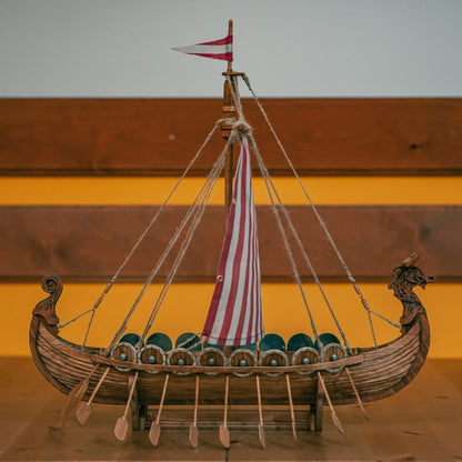 vkngjewelry Unique Piece : Viking longship model February 2024