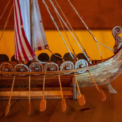 vkngjewelry Unique Piece : Viking longship model February 2024