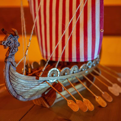 vkngjewelry Unique Piece : Viking longship model February 2024