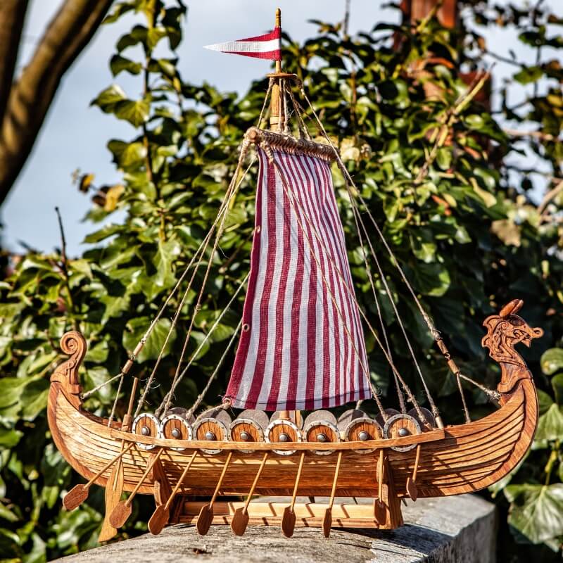 vkngjewelry Unique Piece : Viking longship model February 2024