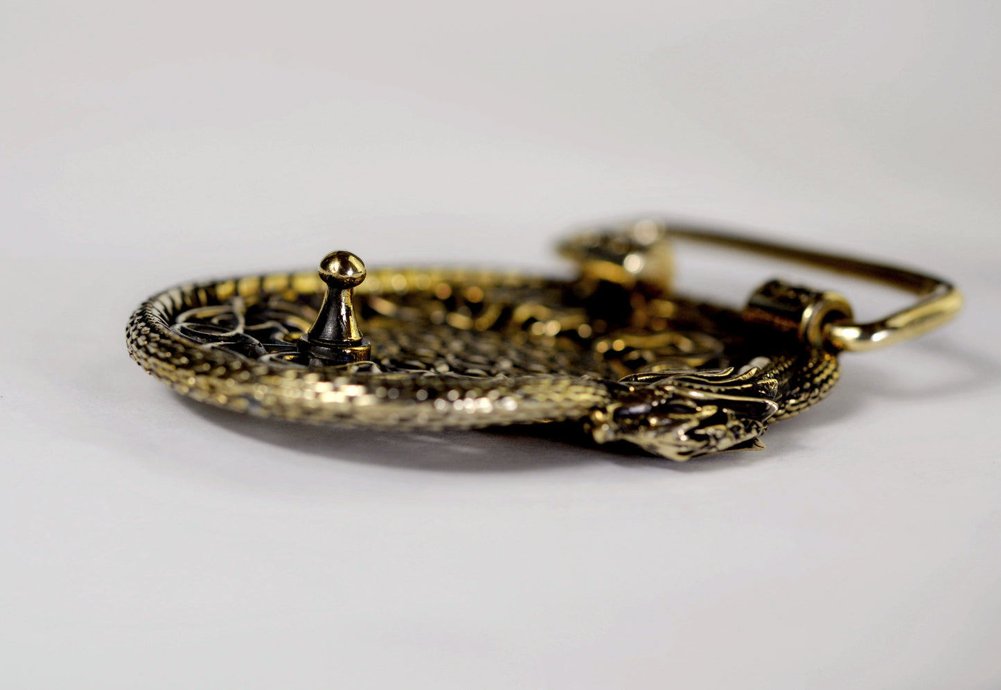 vkngjewelry Belt Viking Mjolnir Brass Belt Buckle