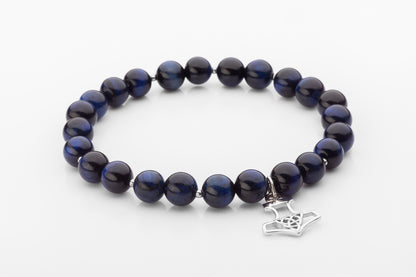 vkngjewelry Bracelet Viking Thor’s Hammer Bracelet with Hematite and Cat’s Eye