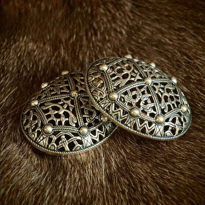 vkngjewelry brooch Viking Turtle Brooches From Birka