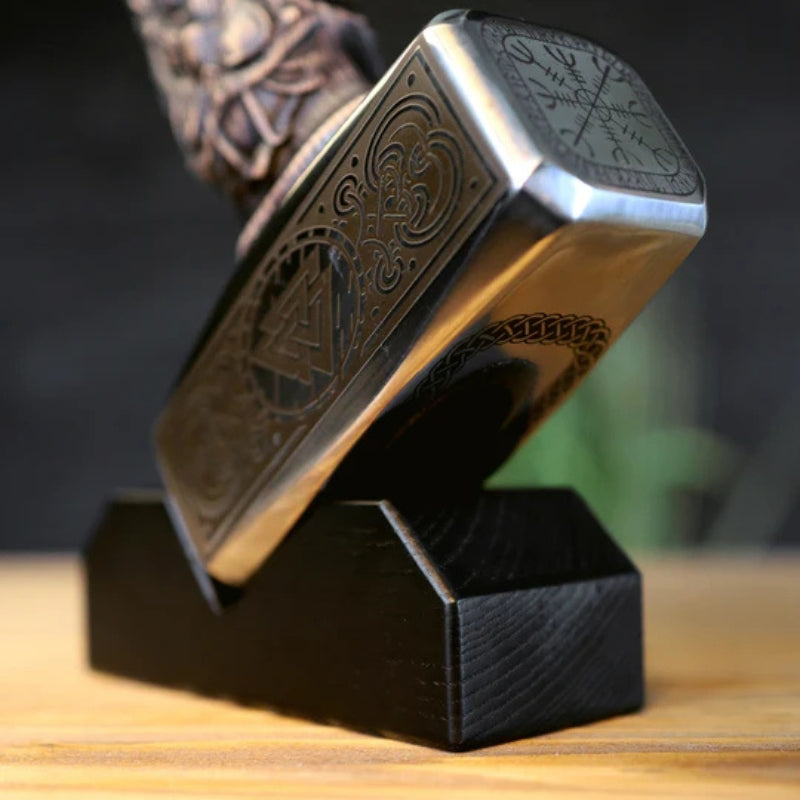 vkngjewelry marteau Hand-forged  Viking Unique Hammer "Goibniu"