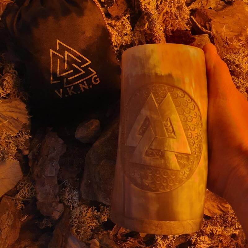 vkngjewelry home Mug - Valknut (Large)