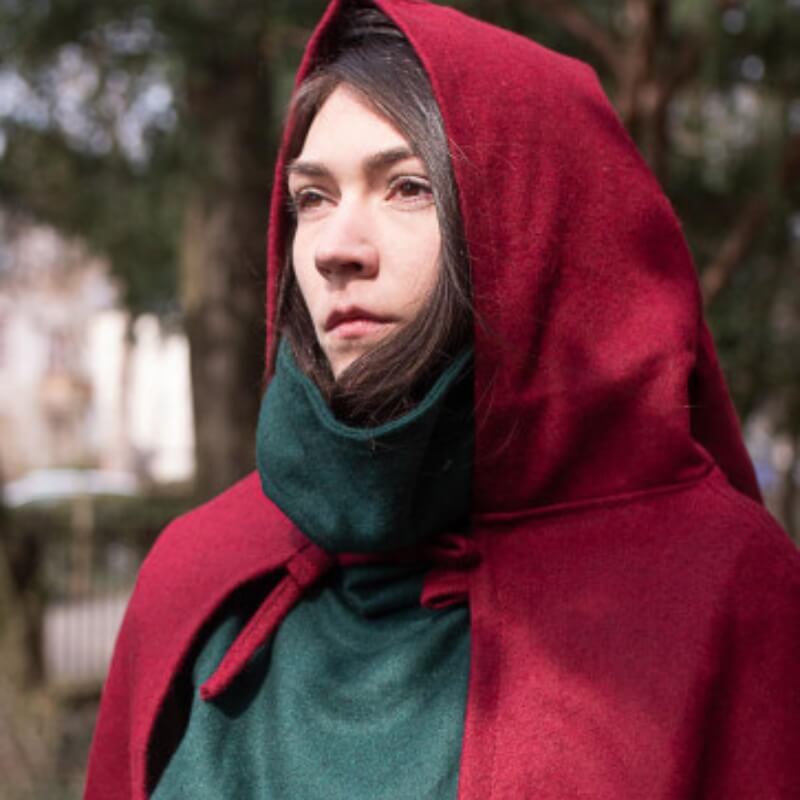 vkngjewelry Apparel & Accessories Hooded Cloak Hibernus