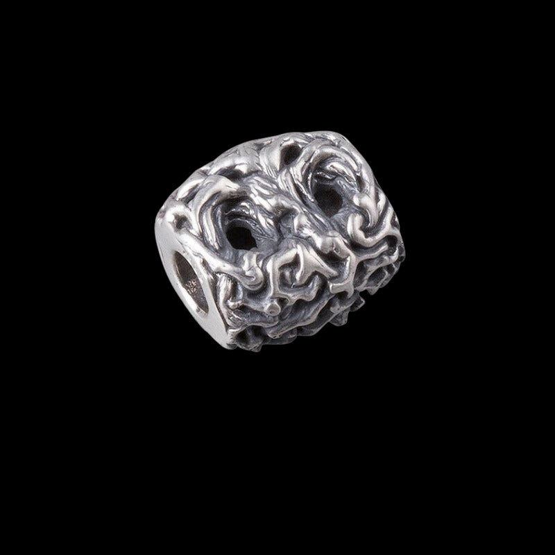 vkngjewelry Pendant Handcrafted Yggdrasil Ash Tree Bead Silver Sterling Pendant