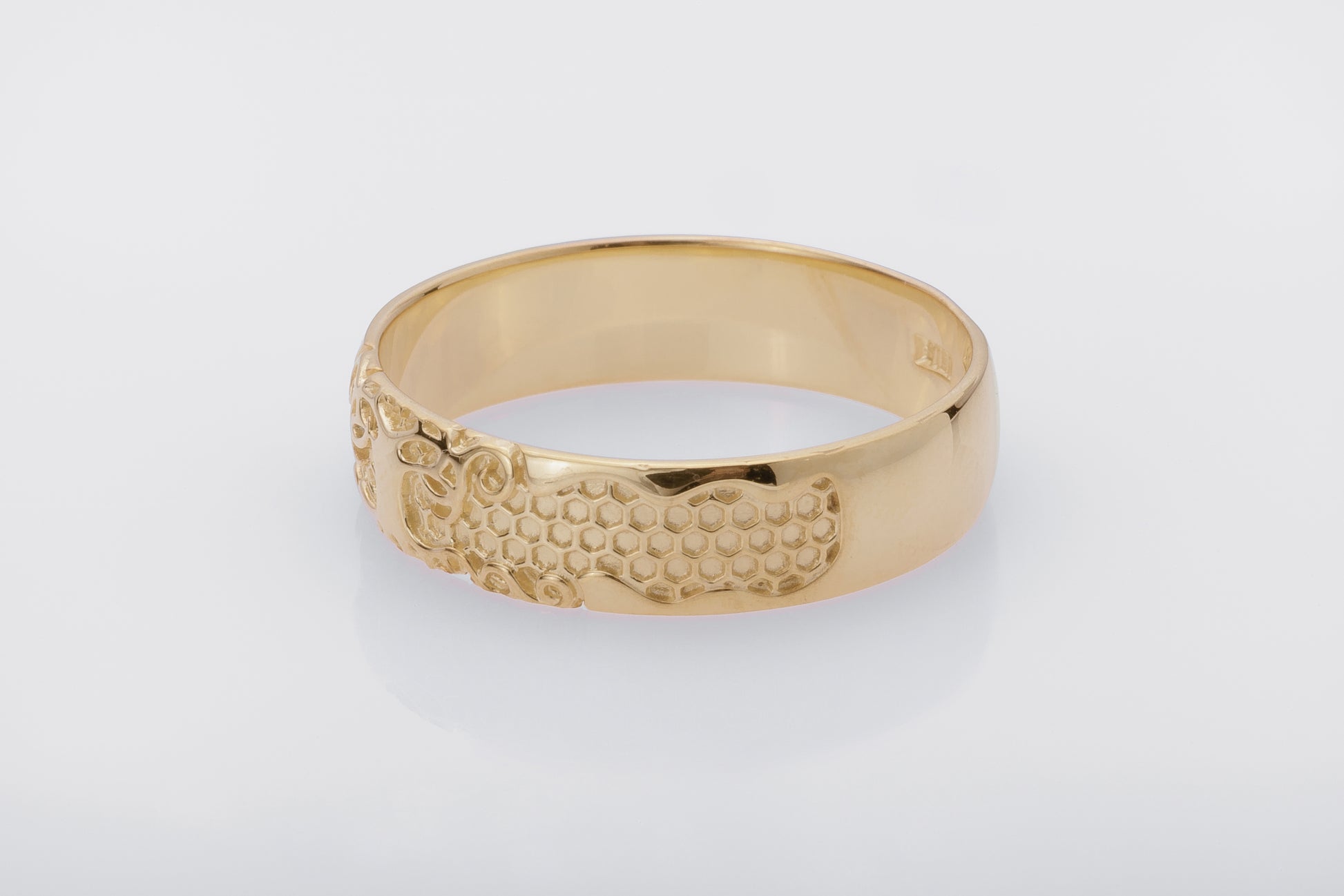 vkngjewelry Ring Handcrafted Yggdrasil Symbol Gold Ring