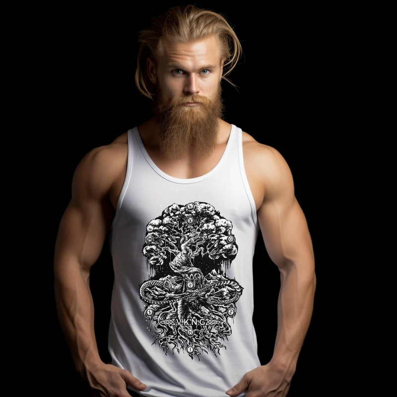 Printify Tank Top Yggdrasil V.K.N.G™  Tank top